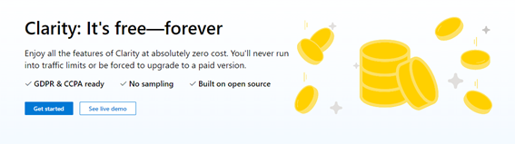 Microsoft Clarity - Always Free